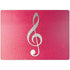 Pink Glitter Music Note Surface Laptop 7 13.8in Skin