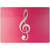 Pink Glitter Music Note Surface Laptop 7 15in Skin