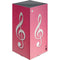 Pink Glitter Music Note XBox Series X Digital Edition Console Skin