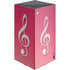Pink Glitter Music Note XBox Series X Digital Edition Console Skin