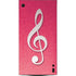 Pink Glitter Music Note XBox Series X Digital Edition Console Skin