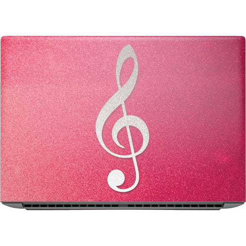 Pink Glitter Music Note HP ZBook Fury 16 G10 Skin