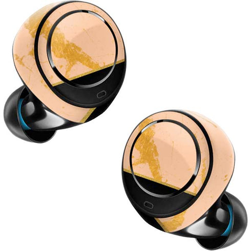 Pink Gold and Black Marble Amazon Echo Buds Skin