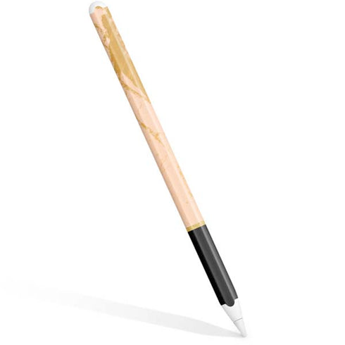 Pink Gold and Black Marble Apple Pencil (2nd Gen 2019) Skin