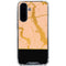 Pink Gold and Black Marble Galaxy A36 5G Clear Case