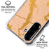 Pink Gold and Black Marble Galaxy A36 5G Clear Case