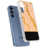 Pink Gold and Black Marble Galaxy A55 5G Clear Case