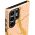Pink Gold and Black Marble Galaxy S23 Ultra Pro Case