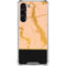 Pink Gold and Black Marble Galaxy S24 FE Clear Case
