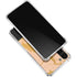 Pink Gold and Black Marble Galaxy S24 FE Clear Case