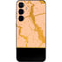 Pink Gold and Black Marble Galaxy S25 Plus Skin