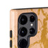 Pink Gold and Black Marble Galaxy S25 Ultra Impact Case