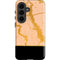 Pink Gold and Black Marble Galaxy S26 Impact Case