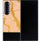 Pink Gold and Black Marble Galaxy Z Fold6 Skin