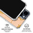Pink Gold and Black Marble iPhone 15 Clear Case