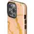 Pink Gold and Black Marble iPhone 15 Pro Impact Case
