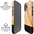 Pink Gold and Black Marble iPhone 16 Plus Magsafe Impact Case