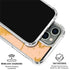 Pink Gold and Black Marble iPhone 16 Pro Clear Case