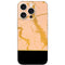 Pink Gold and Black Marble iPhone 16 Pro Skin