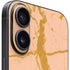 Pink Gold and Black Marble iPhone 16 Skin