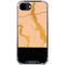 Pink Gold and Black Marble iPhone 16e Clear Case