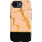Pink Gold and Black Marble iPhone 16e Impact Case