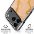 Pink Gold and Black Marble iPhone 18 Pro Clear Case