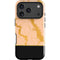 Pink Gold and Black Marble iPhone 18 Pro Impact Case