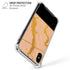 Pink Gold and Black Marble iPhone X/XS Clear Case