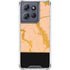 Pink Gold and Black Marble Moto G Stylus 5G (2025) Clear Case