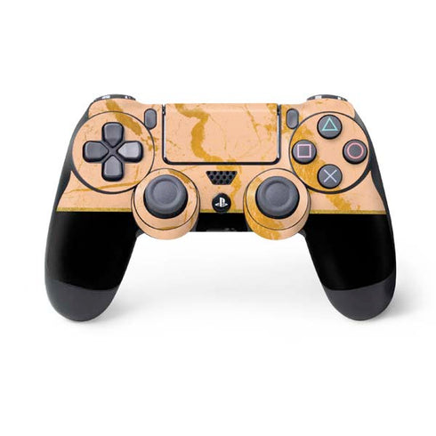 Pink Gold and Black Marble PlayStation PS4 Skins