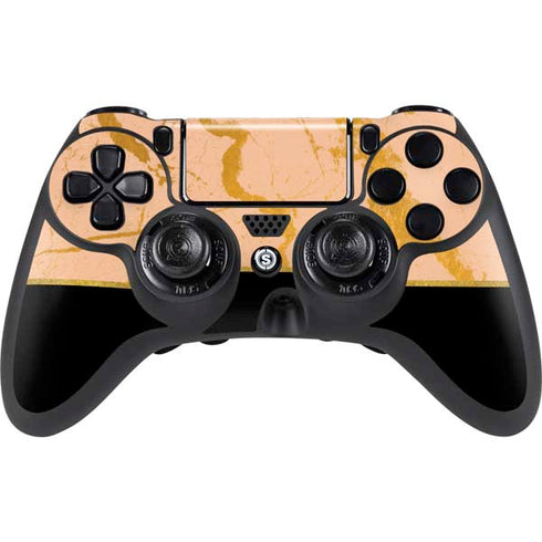 Pink Gold and Black Marble PlayStation PS4 Skins