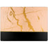 Pink Gold and Black Marble Surface Laptop 7 15in Skin