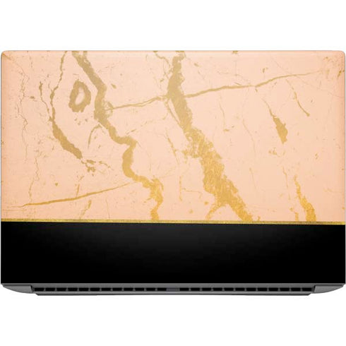 Pink Gold and Black Marble HP ZBook Fury 16 G10 Skin