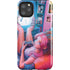 Pink Hair Anime Gamer Girl by Ivy Dolamore iPhone Cases