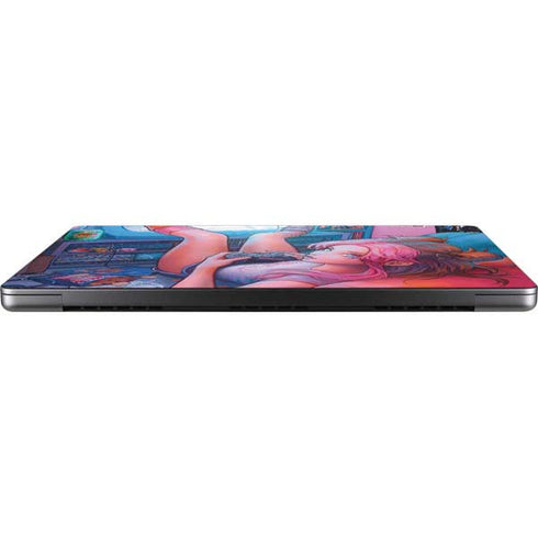 Pink Hair Anime Gamer Girl by Ivy Dolamore Apple MacBook Pro 14-inch Skin