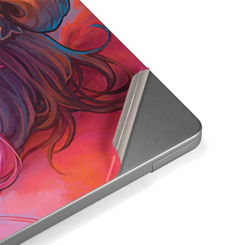 Pink Hair Anime Gamer Girl by Ivy Dolamore Apple MacBook Pro 14-inch Skin