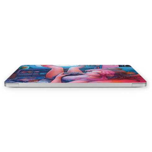 Pink Hair Anime Gamer Girl by Ivy Dolamore Apple MacBook Pro 16-inch Skin
