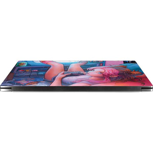Pink Hair Anime Gamer Girl by Ivy Dolamore Dell XPS Skin