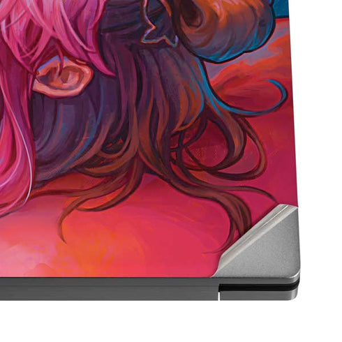 Pink Hair Anime Gamer Girl by Ivy Dolamore Dell XPS Skin