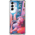 Pink Hair Anime Gamer Girl by Ivy Dolamore Gabb Phone 4 Clear Case