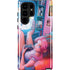 Pink Hair Anime Gamer Girl by Ivy Dolamore Galaxy Cases