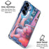 Pink Hair Anime Gamer Girl by Ivy Dolamore Galaxy S25 Clear Case