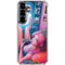 Pink Hair Anime Gamer Girl by Ivy Dolamore Galaxy S26 Clear Case
