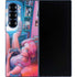 Pink Hair Anime Gamer Girl by Ivy Dolamore Galaxy Z Fold6 Skin