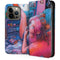 Pink Hair Anime Gamer Girl by Ivy Dolamore iPhone 14 Pro Folio Case