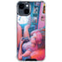 Pink Hair Anime Gamer Girl by Ivy Dolamore iPhone 15 Clear Case