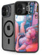 Pink Hair Anime Gamer Girl by Ivy Dolamore iPhone 16 Kickstand Case