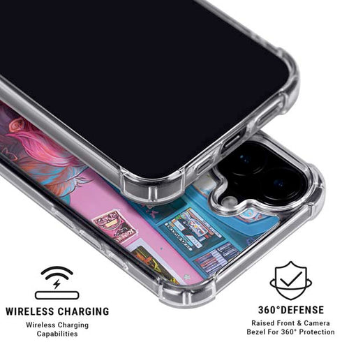 Pink Hair Anime Gamer Girl by Ivy Dolamore iPhone 16 MagSafe Case