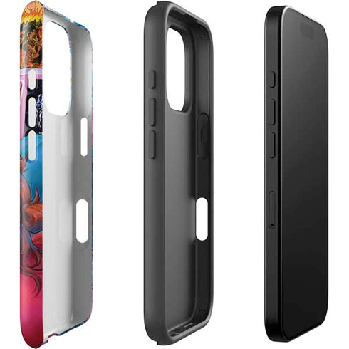 Pink Hair Anime Gamer Girl by Ivy Dolamore iPhone 16 Pro Impact Case